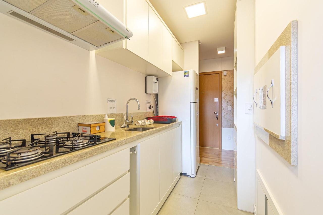Rosa Apartamento Luxo No Centro Gramado Appartement Buitenkant foto