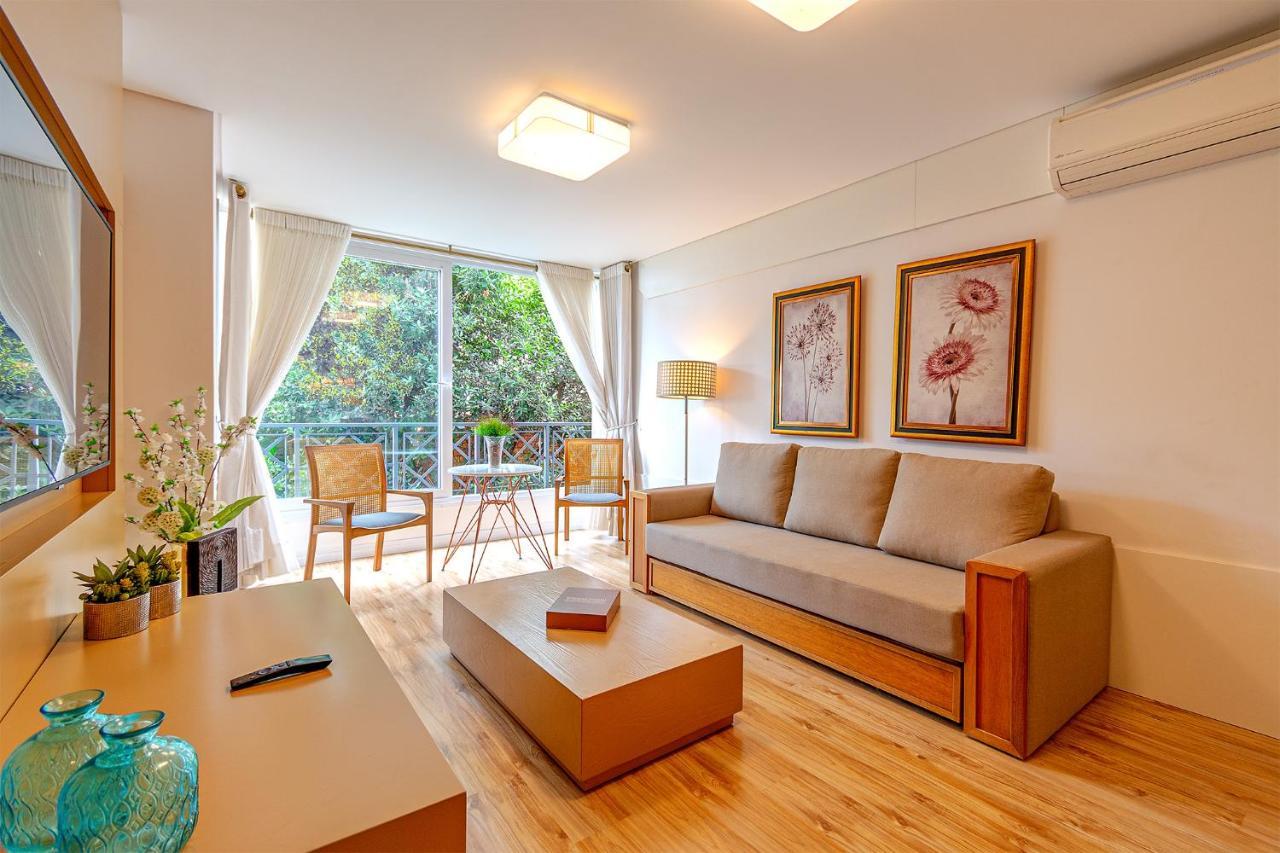 Rosa Apartamento Luxo No Centro Gramado Appartement Buitenkant foto