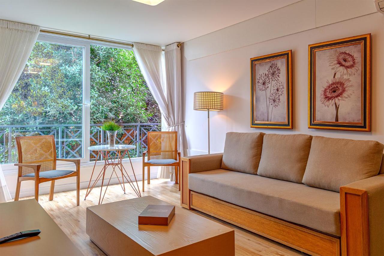 Rosa Apartamento Luxo No Centro Gramado Appartement Buitenkant foto
